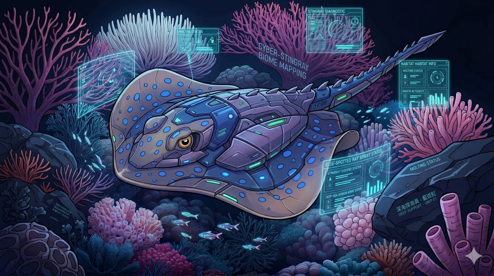 💥 轟炸機：科技水族箱的重生使者