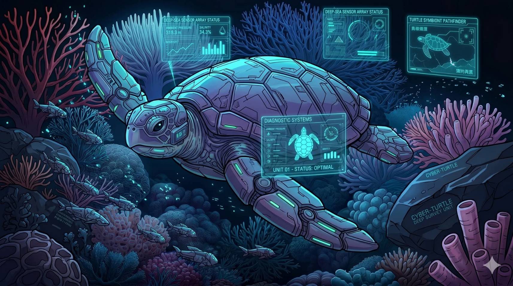 🐢 龜工仔：科技水族箱的使命擔當